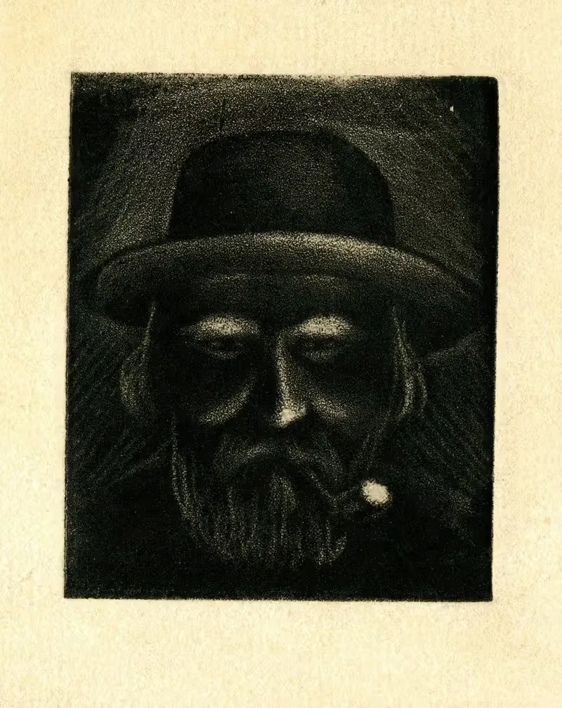 Fumeur de pipe by Anonymous — digital art print download