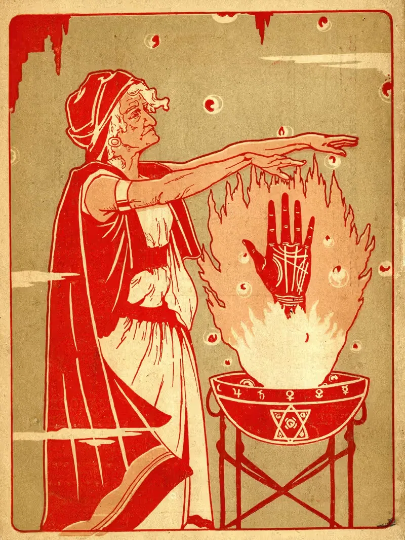 Руководство по изучению хиромантии by Аноним, 1902 — digital art print download
