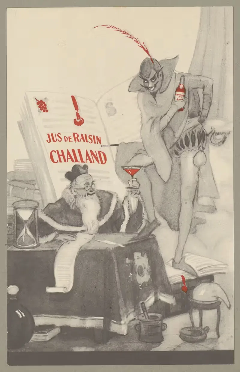 Сок из винограда Шаллан by Аноним, 1951 — digital art print download