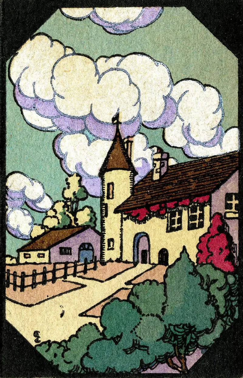 Укрепленная ферма by Аноним — digital art print download