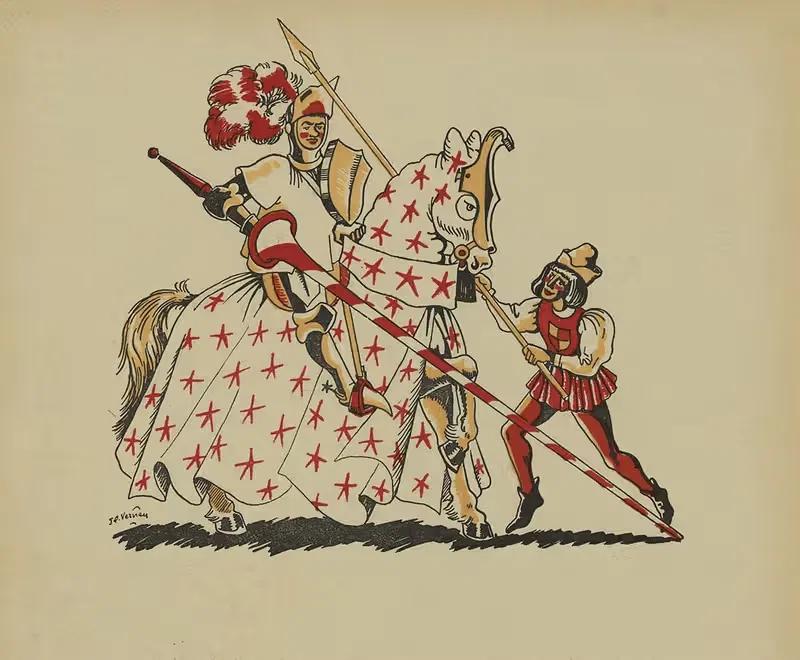 Bertrand du Guesclin le preux connétable Pl.6 — J.P Vernay