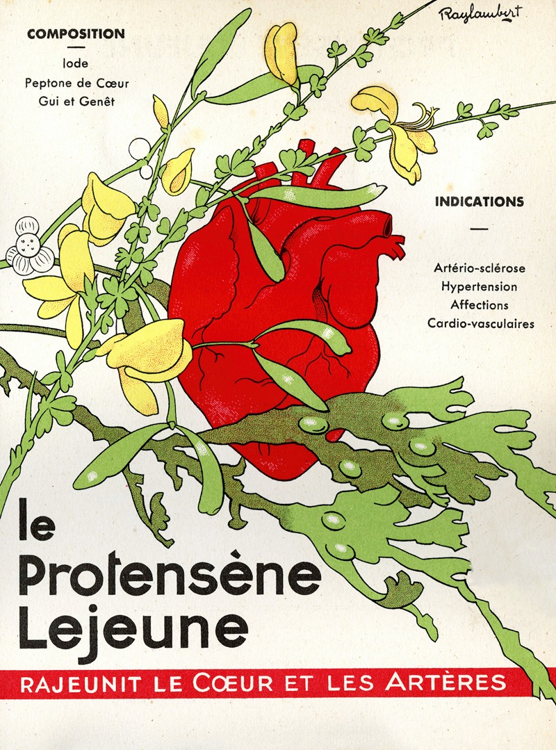 Le Protensène Lejeune by Laboratoires A. Lejeune, 1910-1950 — digital art print download