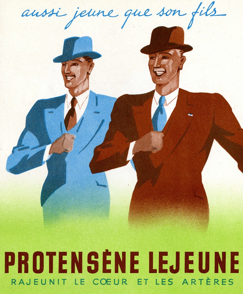 Protensène Lejeune by Laboratoires A. Lejeune, 1910-1950 — digital art print download