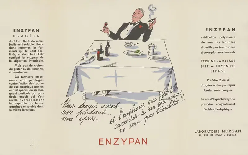 Энзипан by Лаборатуар Норган, 1910-1950 — digital art print download