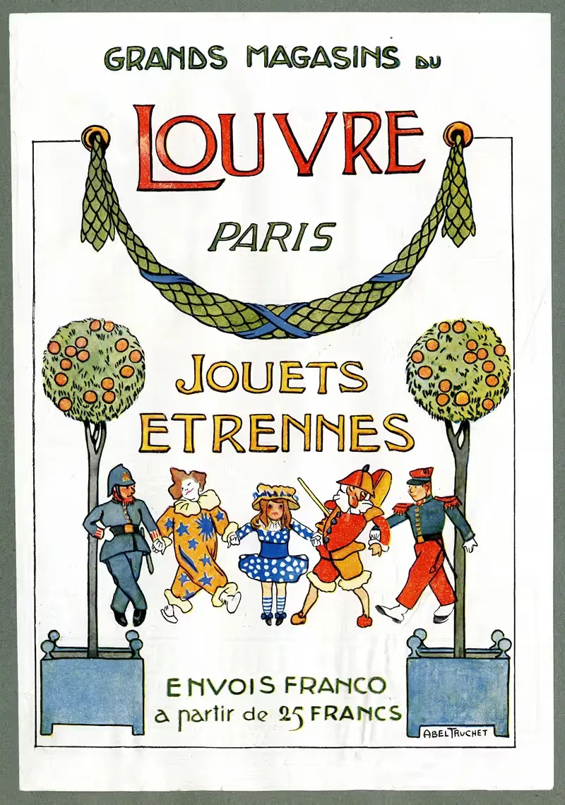 Jouets, étrennes by Louis Abel-Truchet, 1909 — digital art print download
