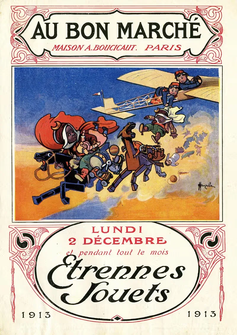 Au Bon Marché – Etrennes, jouets — Marcellin Auzolle