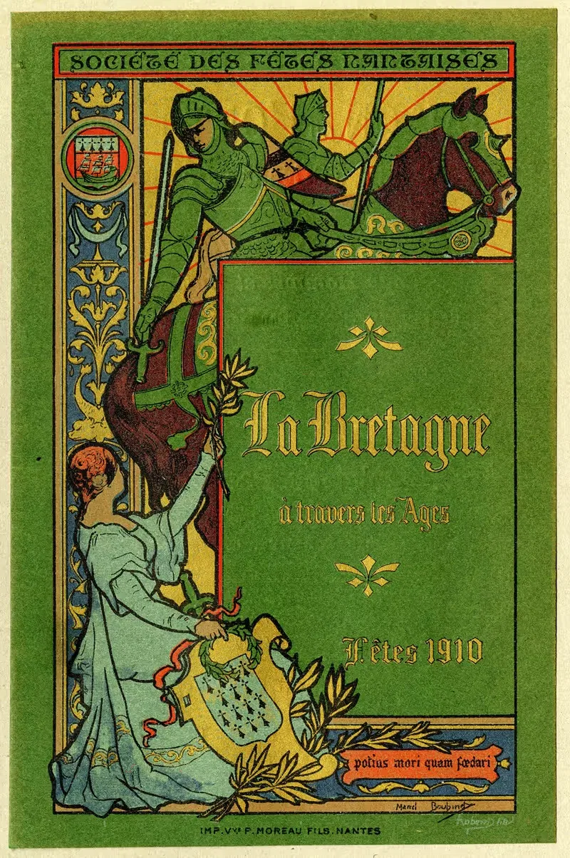 Бретань сквозь века by Марсель Бубине, 1910 — digital art print download