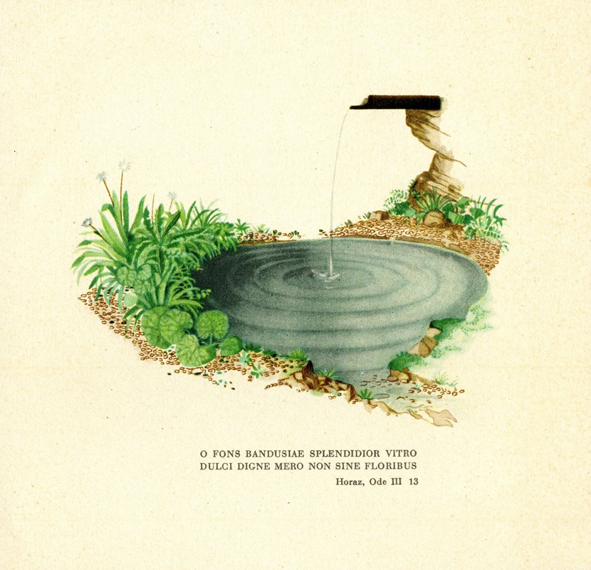 O fons bandusiae splendidior — Simons chemische Fabrik