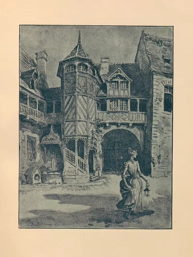 Наследие Сигизмунда by Альберт Робида, 1895 — digital art print download