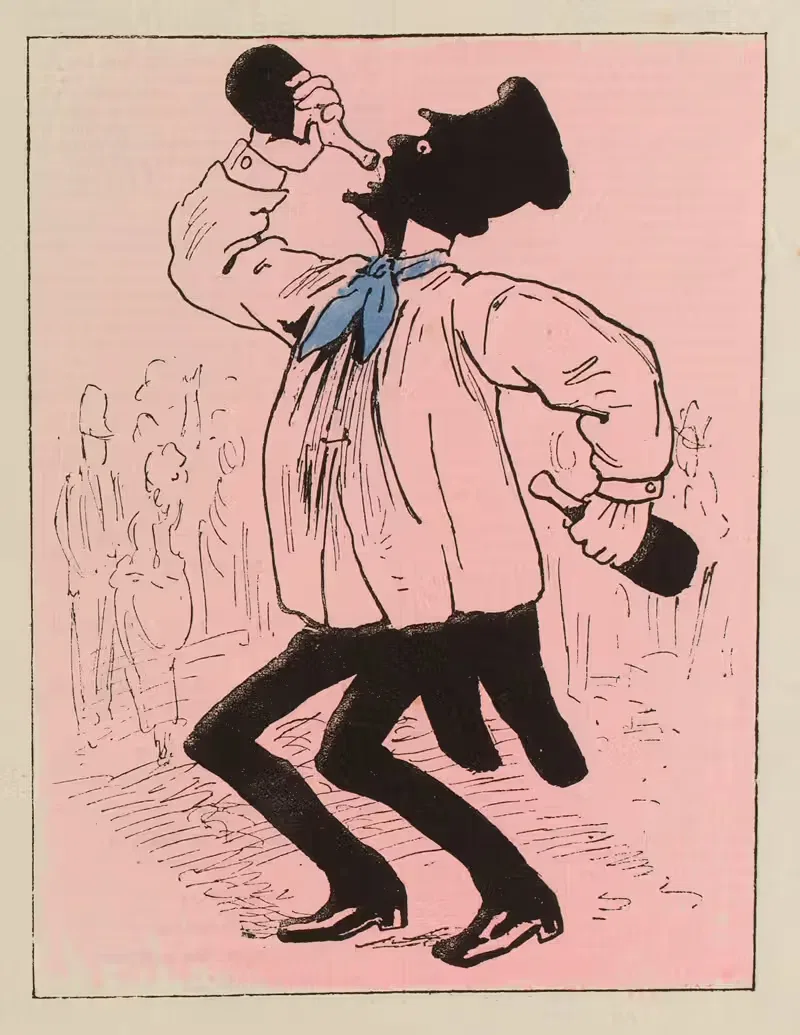 На 100-й Ассоммуар by Андре Жилл, 1878 — digital art print download