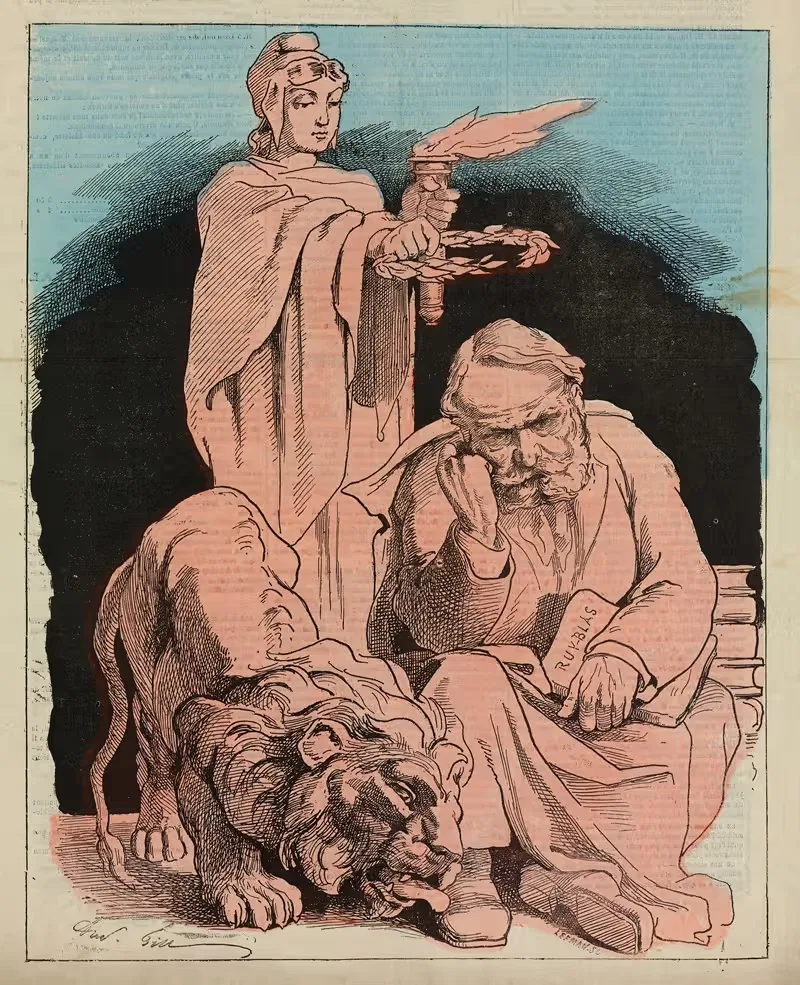A propos de Ruy Blas by André Gill, 1872 — digital art print download