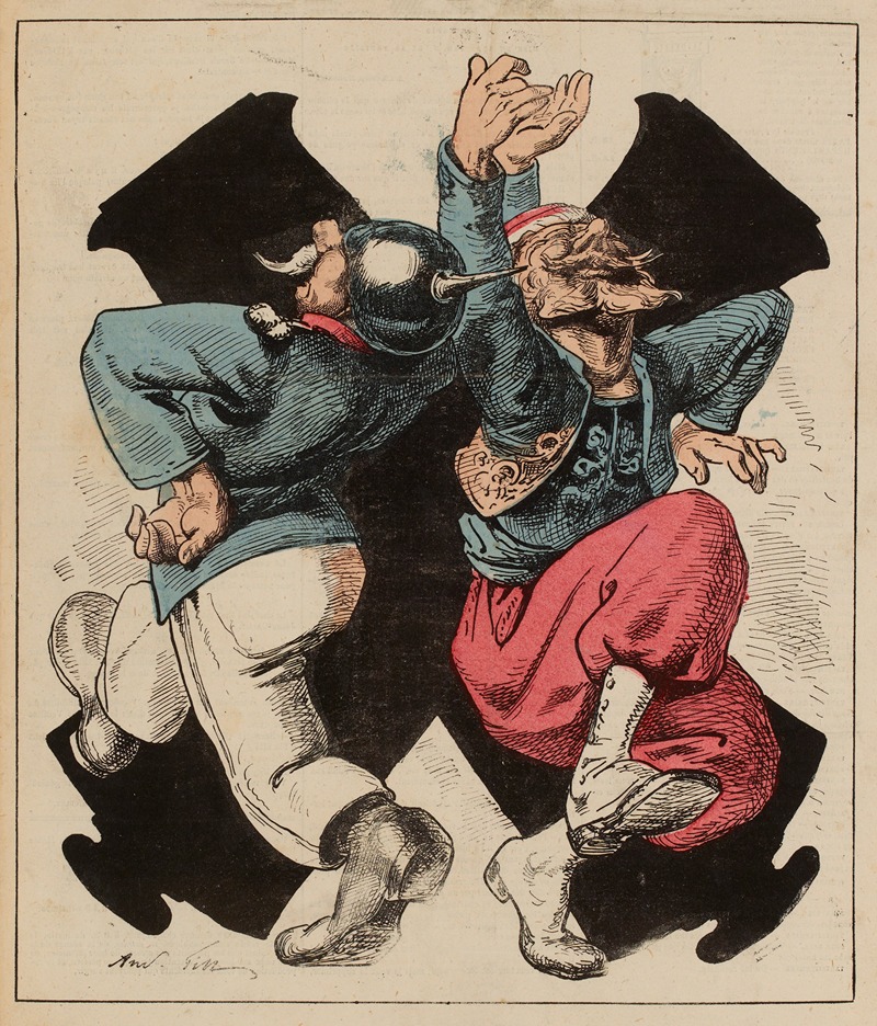 Актуальность by Андре Жилл, 1870 — digital art print download