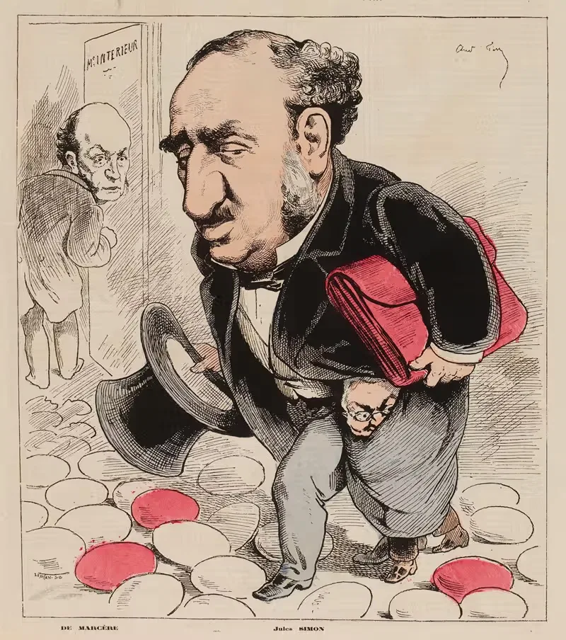 Bonjour Bonsoir by Андре Жилл, 1877 — digital art print download