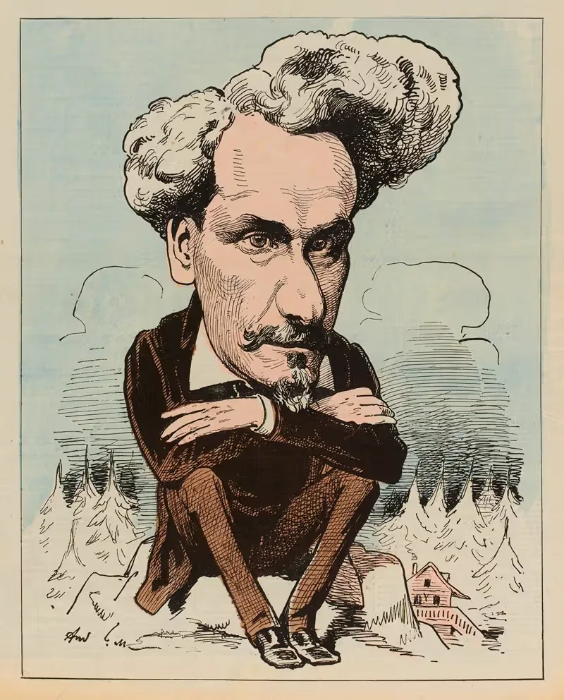 Тот, кто не возвращается by Андре Жилл, 1879 — digital art print download