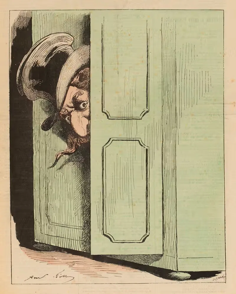 Кукушка, ах вот он by Андре Жилл, 1876 — digital art print download