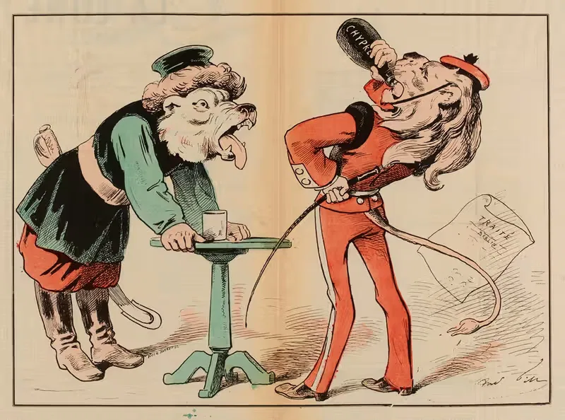 Фарс первенствует над правом by Андре Жилл, 1878 — digital art print download