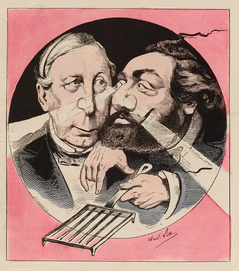 Гриль Святого Лорана by Андре Жилл, 1877 — digital art print download