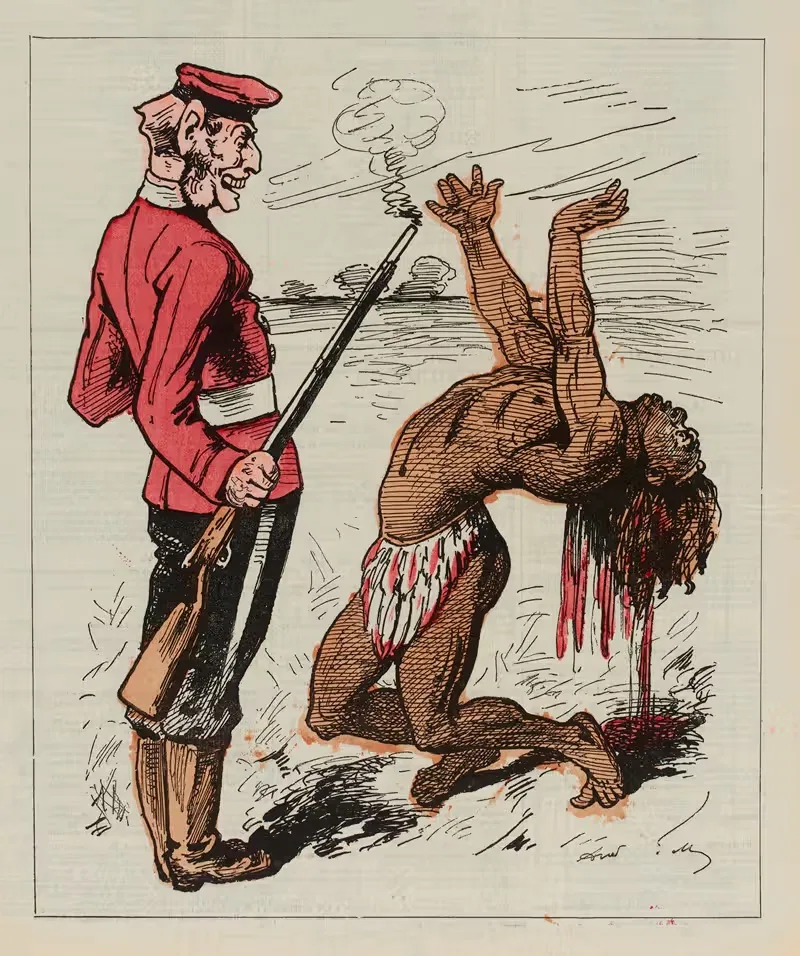 L'ordre règne au Zuzuland — André Gill