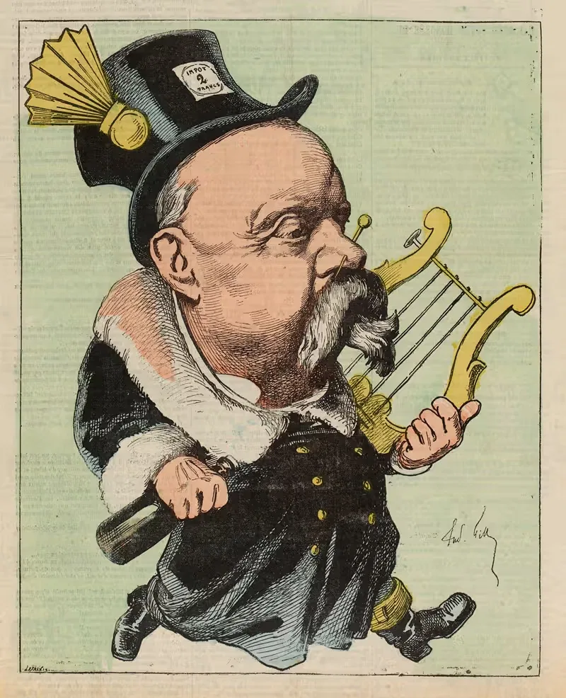 М. Деслоржериль, автор Жиль by Андре Жилл, 1874 — digital art print download