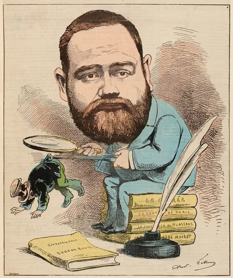 М. Эмиль Золя by Андре Жилл, 1885 — digital art print download