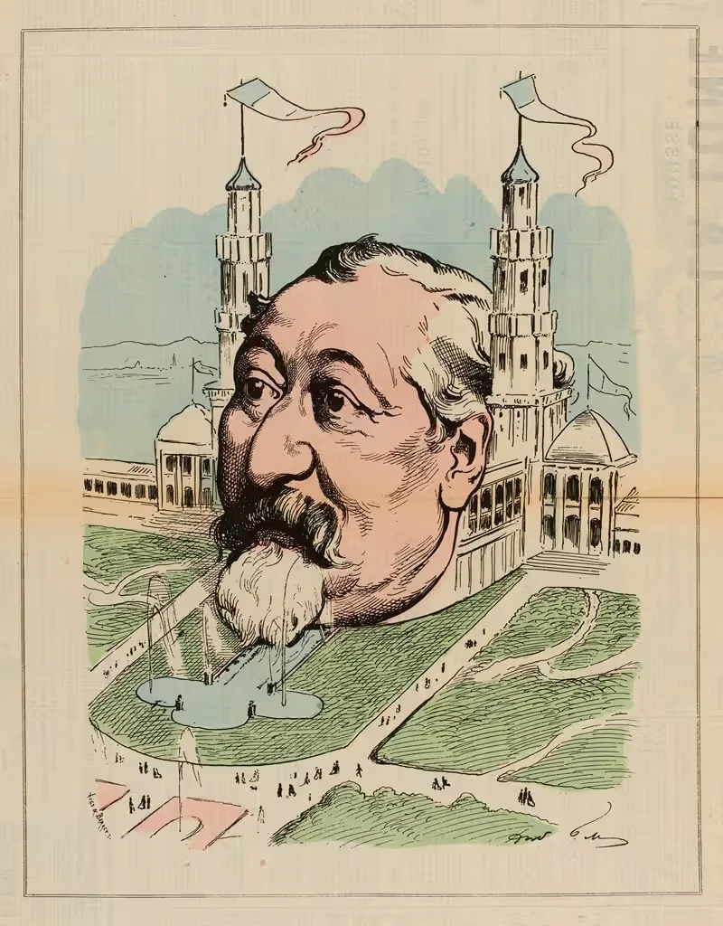 M.Krantz, Directeur de l'Exposition Universelle — André Gill