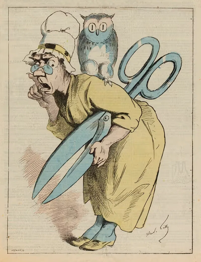 Мадам Анастасия by Андре Жилл, 1874 — digital art print download