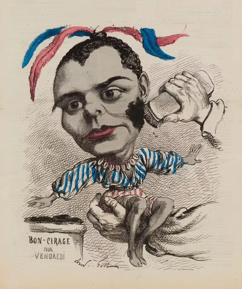 Мадам Галли-Мари by Андре Жилл, 1867 — digital art print download