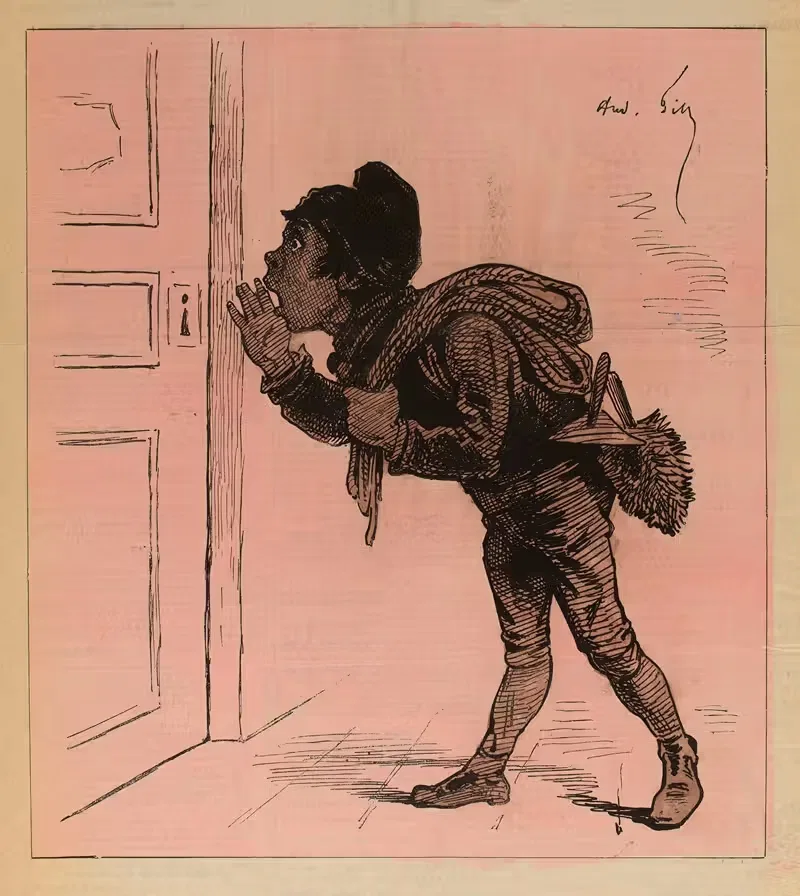 Чистите здесь, чистите там by Андре Жилл, 1879 — digital art print download