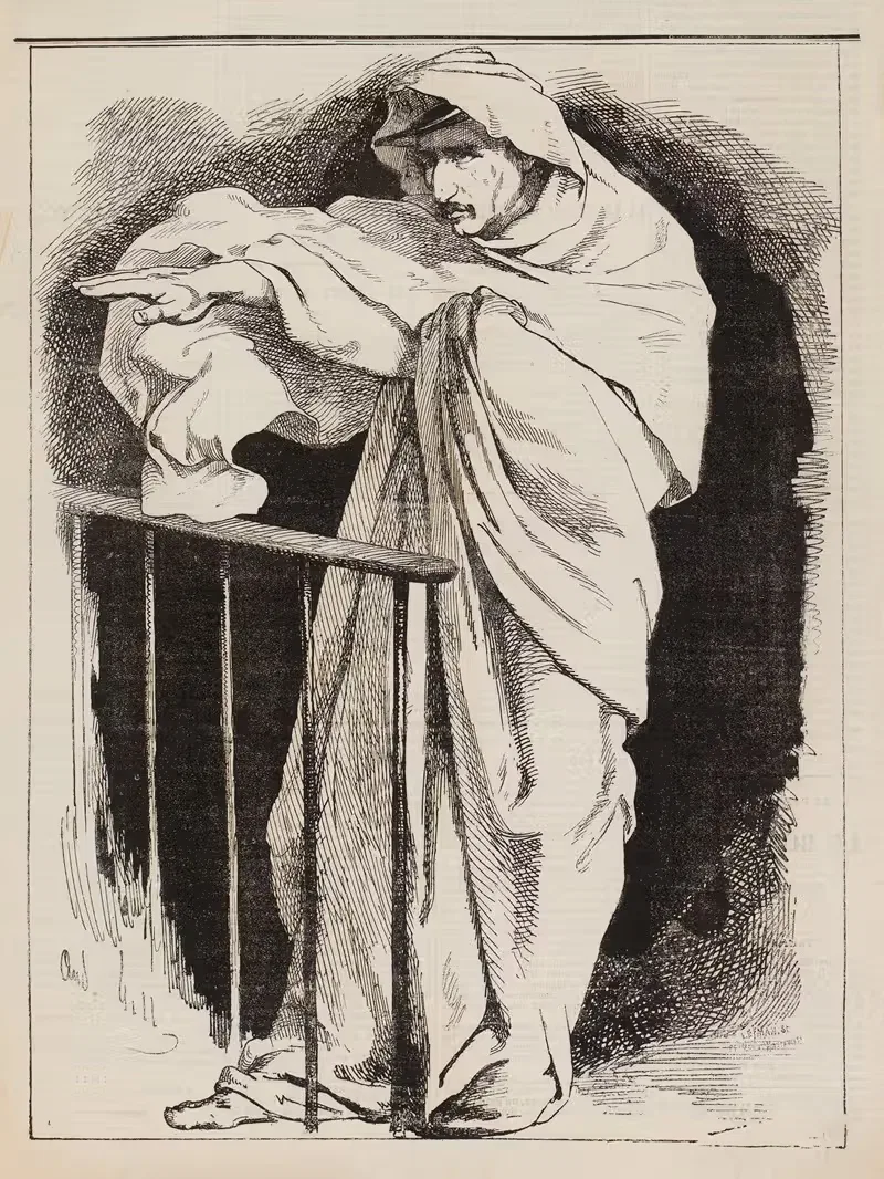 Свидетель против империи by Андре Жилл, 1872 — digital art print download