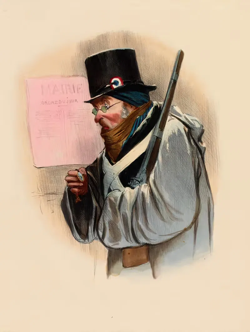 Еще один час by Шарль-Жозеф Травьес де Вильер, 1836 — digital art print download
