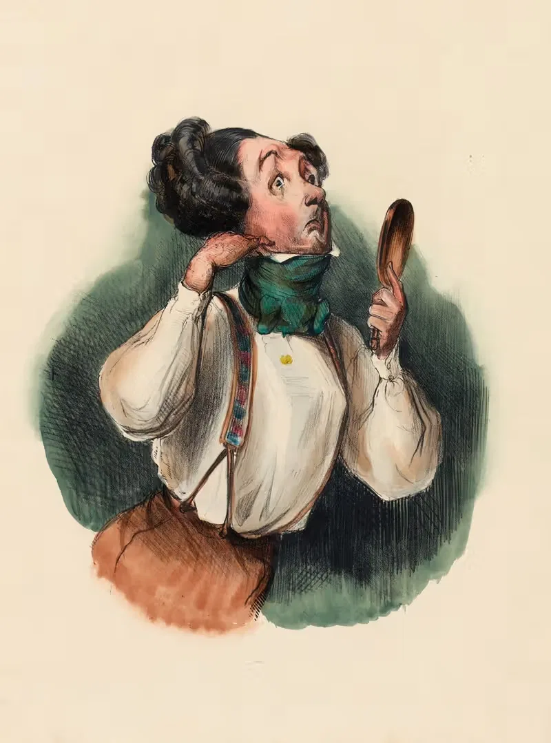 Проклятый холм Какой плохой запас by Шарль-Жозеф Травьес де Вильер, 1836 — digital art print download