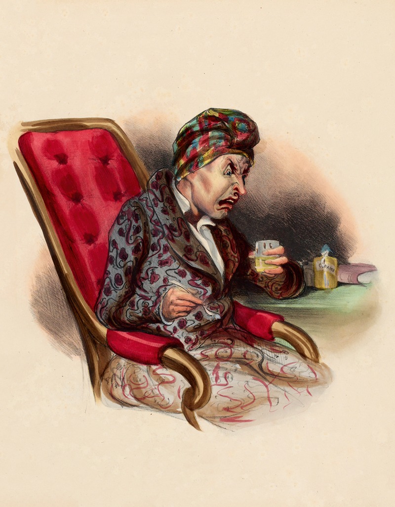 Зелье by Шарль-Жозеф Травьес де Вильер, 1836 — digital art print download