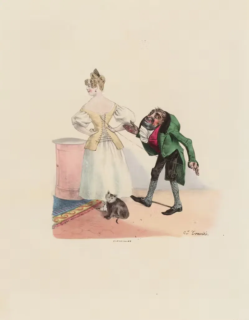 Elle n'est pas piquée des vers nom de D — Charles-Joseph Traviès de Villers