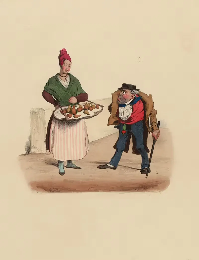 Фасетии М. Маю by Шарль-Жозеф Травьес де Вильер, 1831 — digital art print download