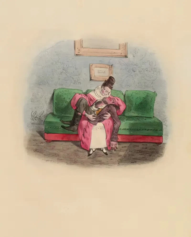 Фасетии г-на Маю by Шарль-Жозеф Травьес де Вильер, 1831 — digital art print download