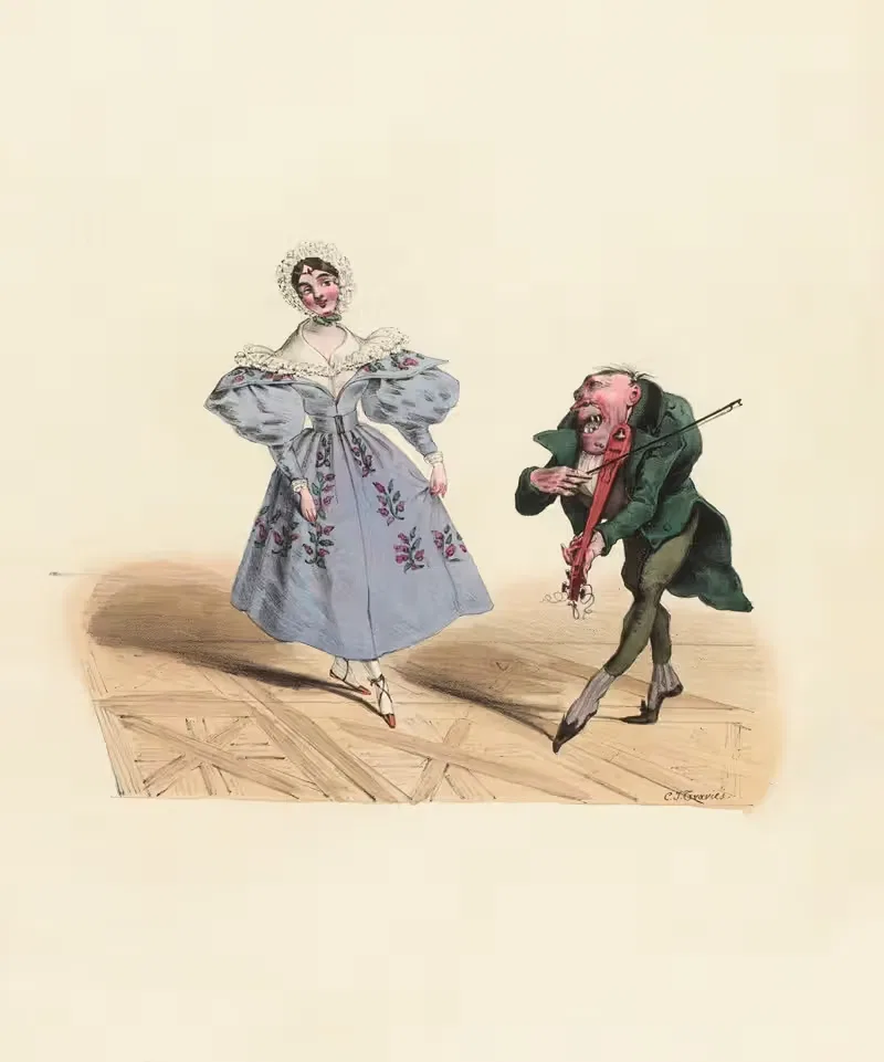 М. Маюэ, мастер танца by Шарль-Жозеф Травьес де Вильер, 1931 — digital art print download