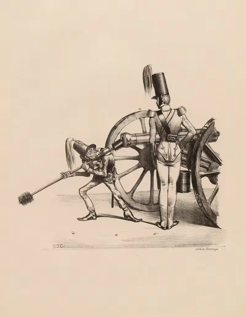 Мистер Махьё, артиллерист by Шарль-Жозеф Травьес де Вильер, 1931 — digital art print download