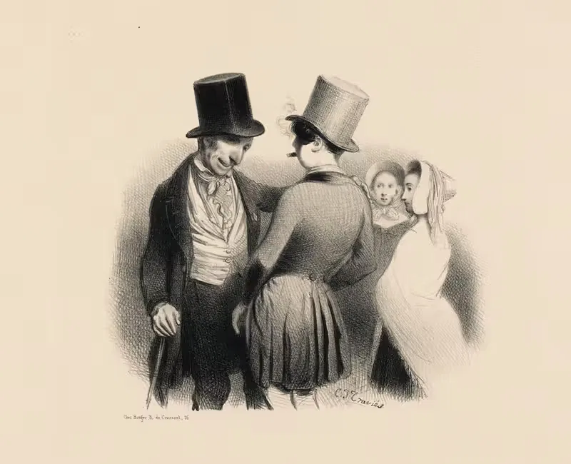 Un scélérat de neveu.Qu'en dites-vous mon concle — Charles-Joseph Traviès de Villers