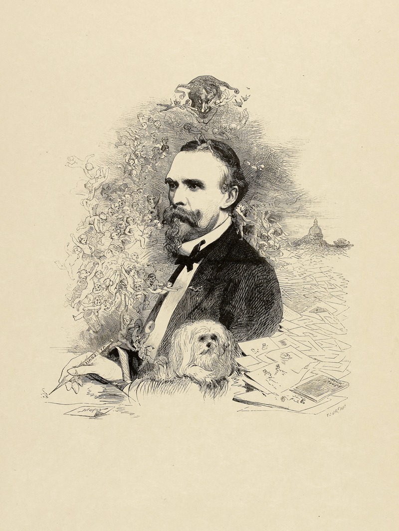 Cham by Edmond Morin, 1877 — digital art print download