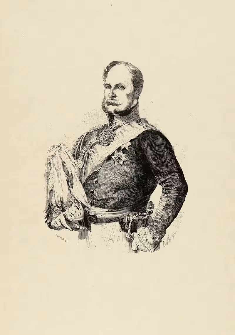 Фредерик-Гийом-Луи Прусский by Эдмон Мори, 1857 — digital art print download