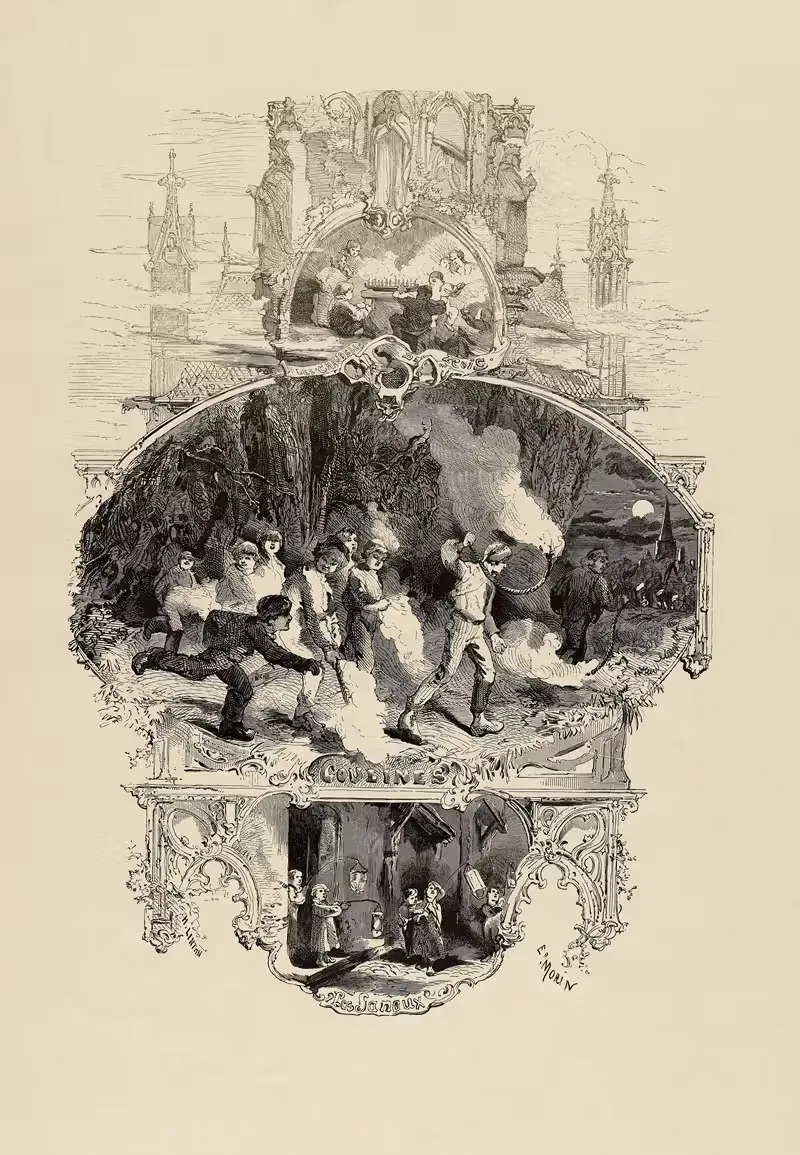 Les rois, by Edmond Morin, 1859 — digital art print download