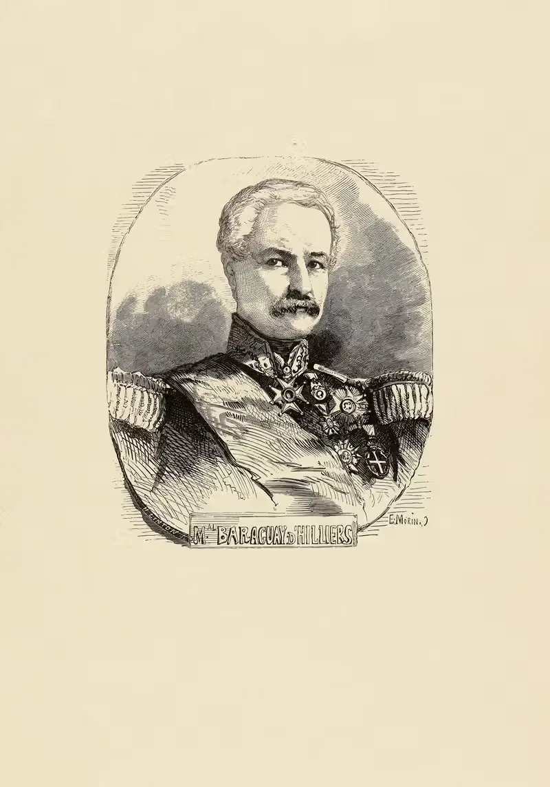 Маршал Барагай д'Илье by Эдмон Мори, 1858 — digital art print download