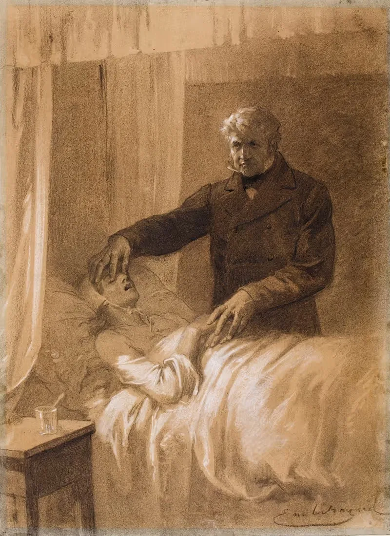 Он закрыл ей глаза by Эмиль-Антуан Баяр, 1879-1880 — digital art print download