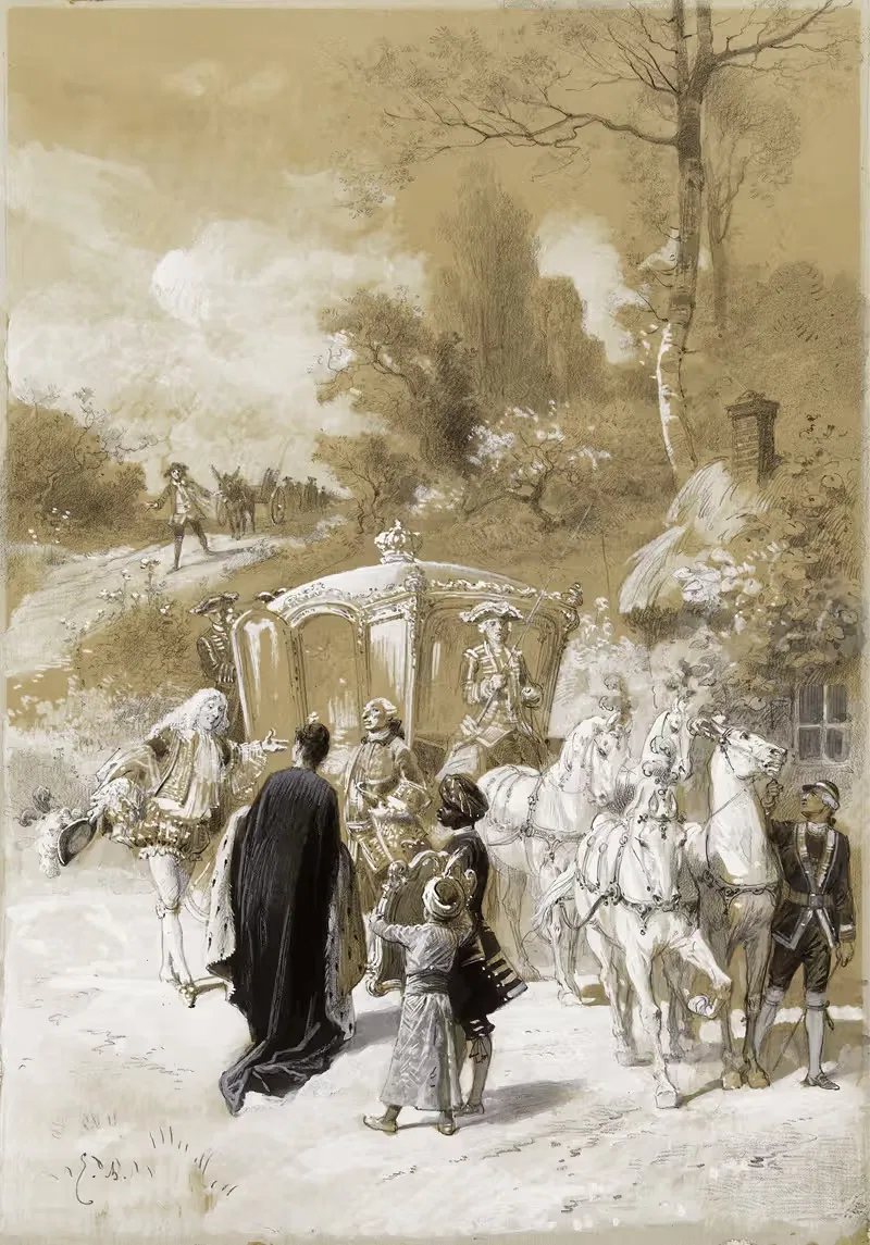 Две находки Галла by Эмиль-Антуан Баяр, 1885 — digital art print download