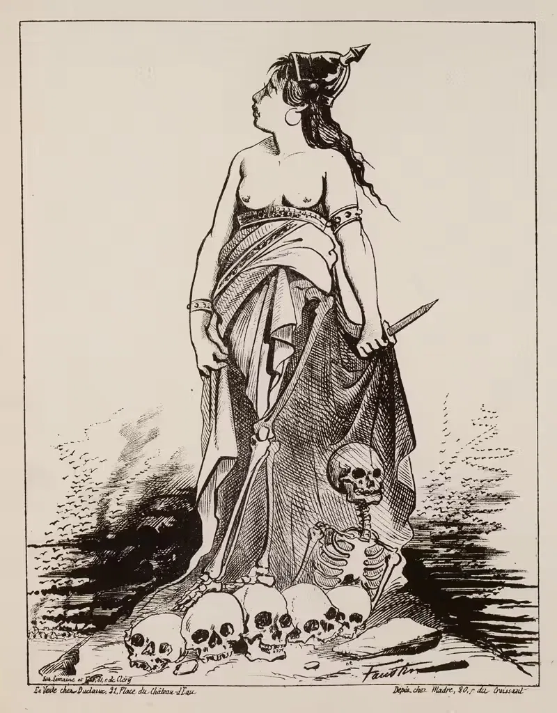 A Augusta Impératrice de toutes les Prusses — Faustin Betbeder