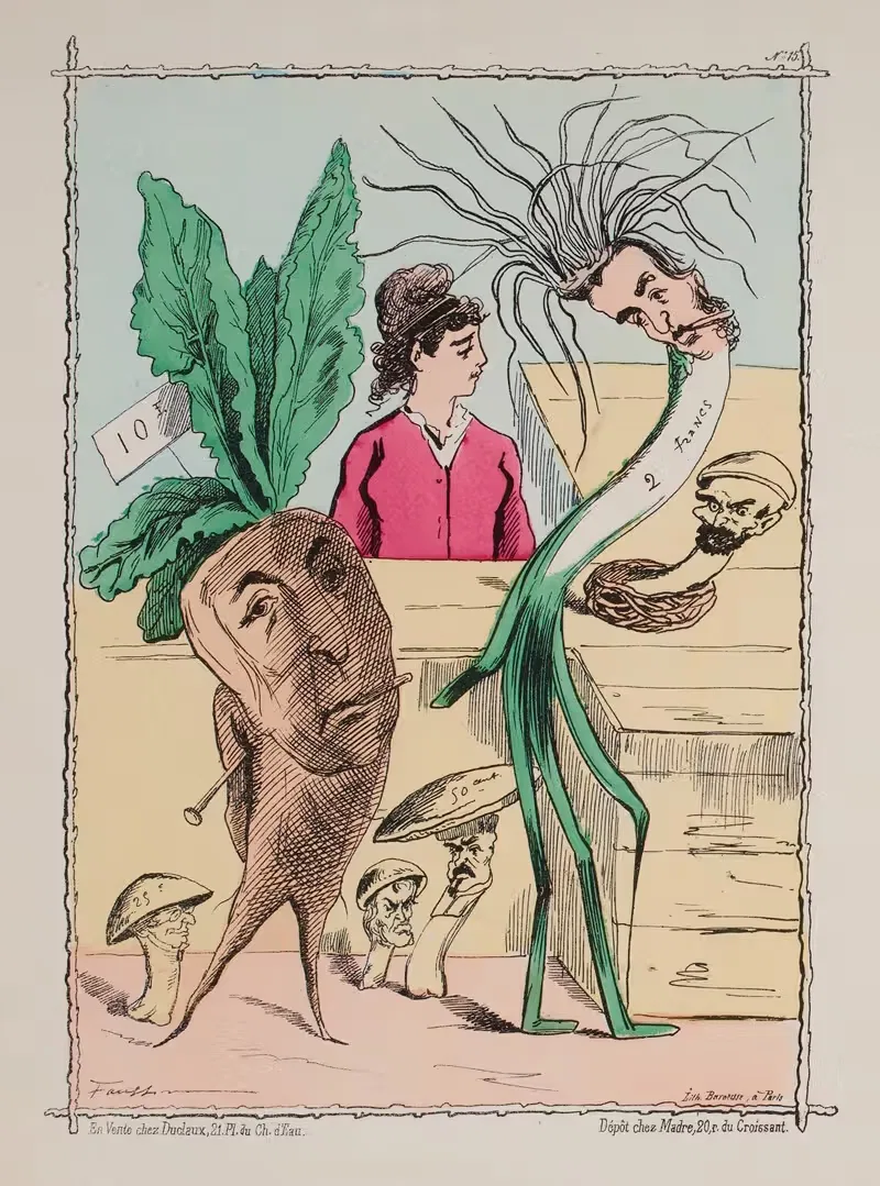 La betterave, les champignons, le poireau — Faustin Betbeder