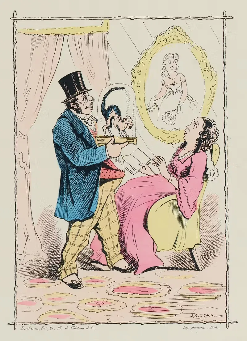 L'impôt sur les chats by Faustin Betbeder — digital art print download