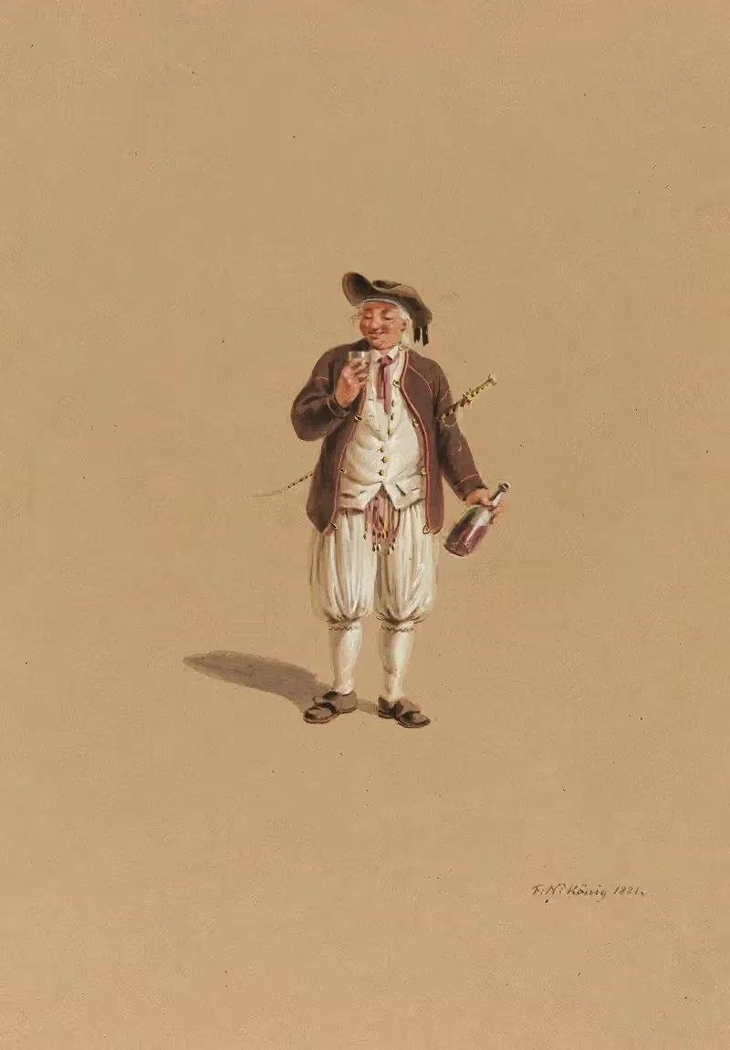 Берн. Хупер by Франц Никлаус Кёниг, 1821 — digital art print download