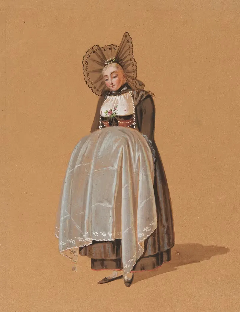 Марайн Бернуа by Франц Никлаус Кёниг, 1822 — digital art print download