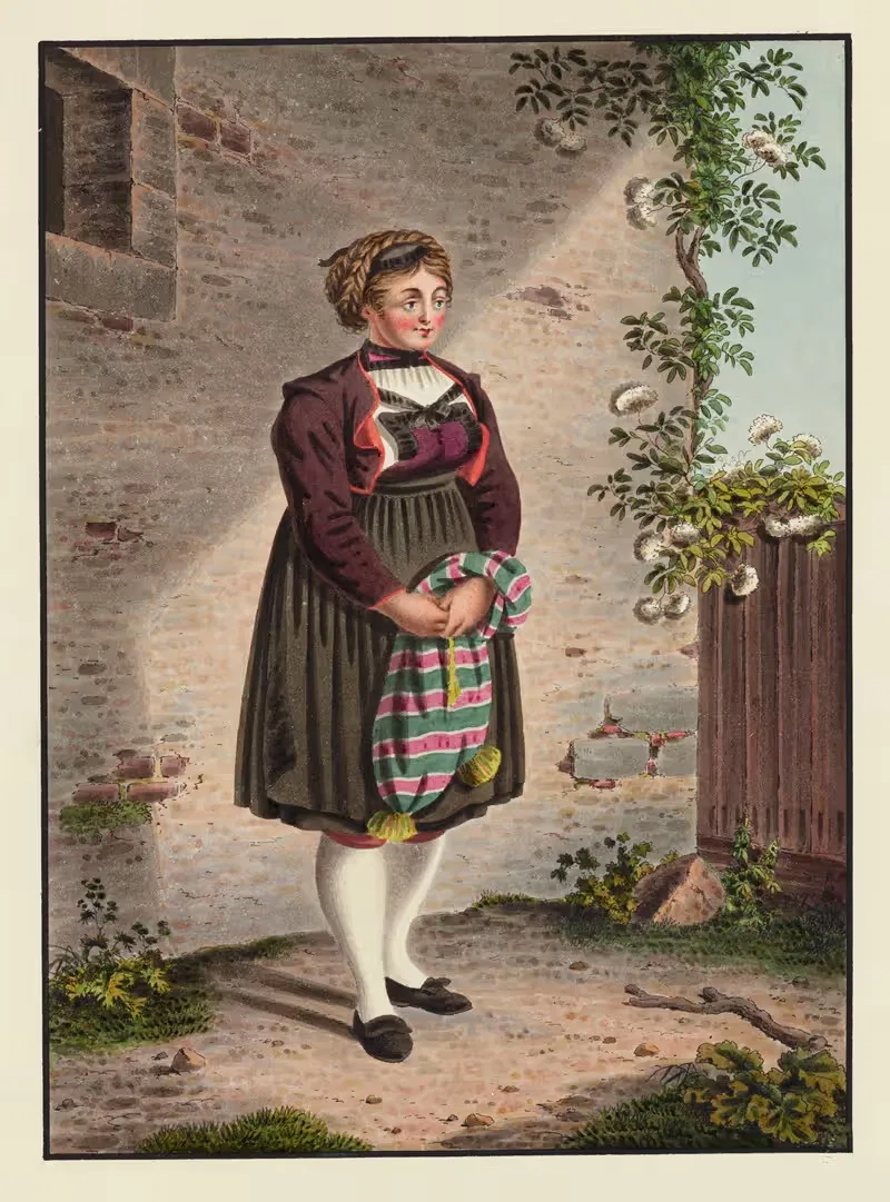 Paysanne du Gouggisberg — Franz Niklaus König